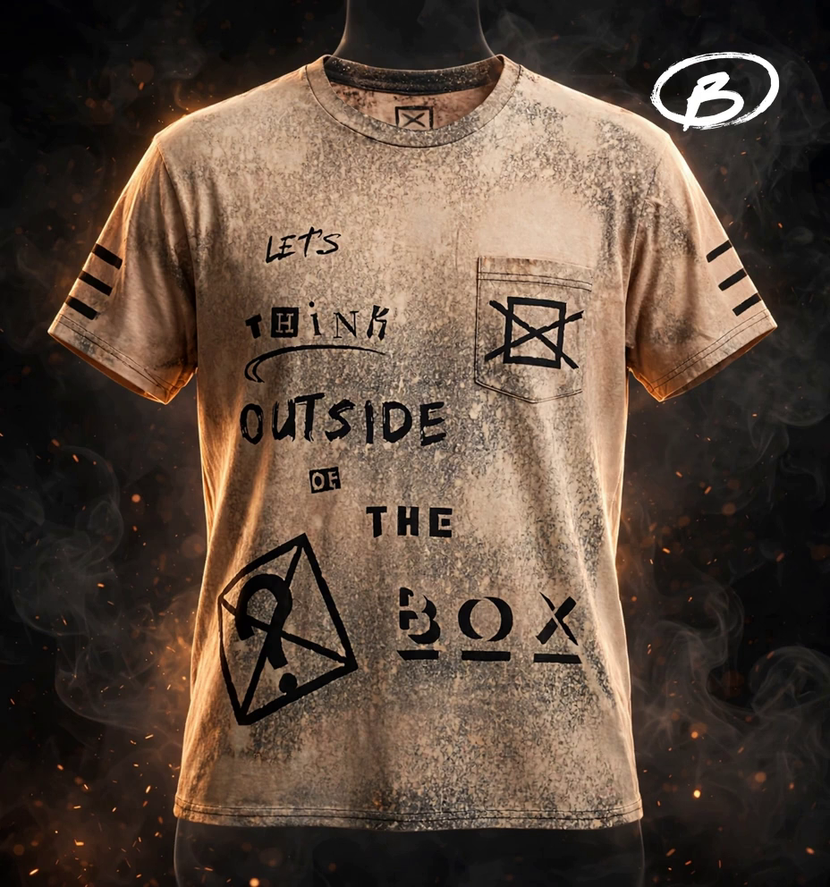 'Let's Think Outside of The Box' Created by Bozzi